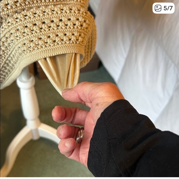 RED Valentino Beige Sleeveless Mini Dress - Picture 5 of 7